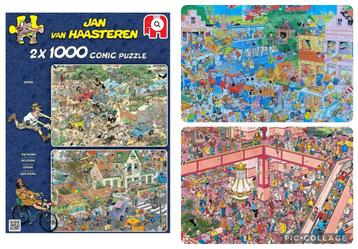 4 Jan van Haasteren puzzels (vandaag verzenden € 0,99) (KWF) beschikbaar voor biedingen