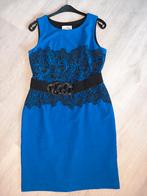 JOSEPH RIBKOFF kobaltblauwe jurk maat 42, Blauw, Maat 42/44 (L), Knielengte, Zo goed als nieuw