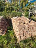 10 m3 totaal  10 bij 10 klinkers, Tuin en Terras, Tegels en Klinkers, Ophalen, Zo goed als nieuw, Beton, Klinkers