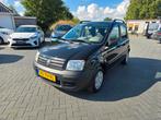 Fiat Panda 1.2 44KW 60PK 2006 Zwart, Auto's, Voorwielaandrijving, Electronic Stability Program (ESP), Stof, 1242 cc