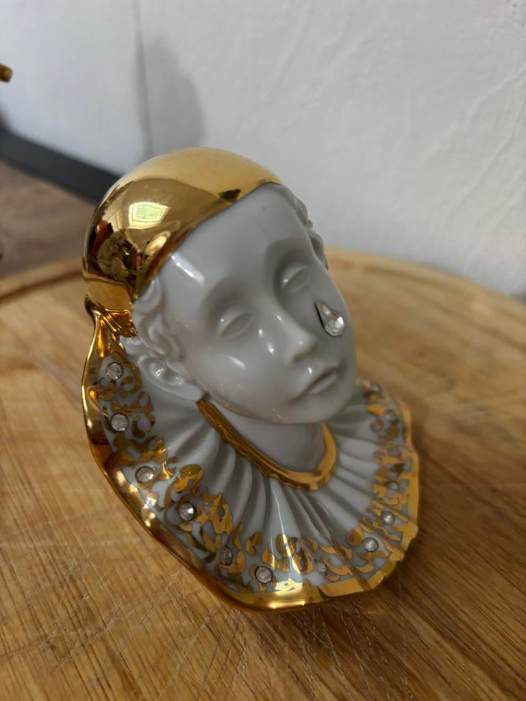 Mooie limoges svarowski beeldjes, Ophalen, Zo goed als nieuw, Figuurtje