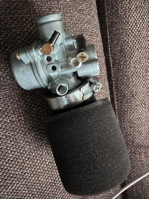 17.5mm carburateur incl. powerfilter, Fietsen en Brommers, Brommers | Toebehoren, Nieuw, Ophalen of Verzenden