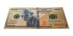 Verenigde Staten 100 Dollars VERGULD Gollum (Lord of the Rin, Postzegels en Munten, Ophalen of Verzenden, Noord-Amerika, Los biljet
