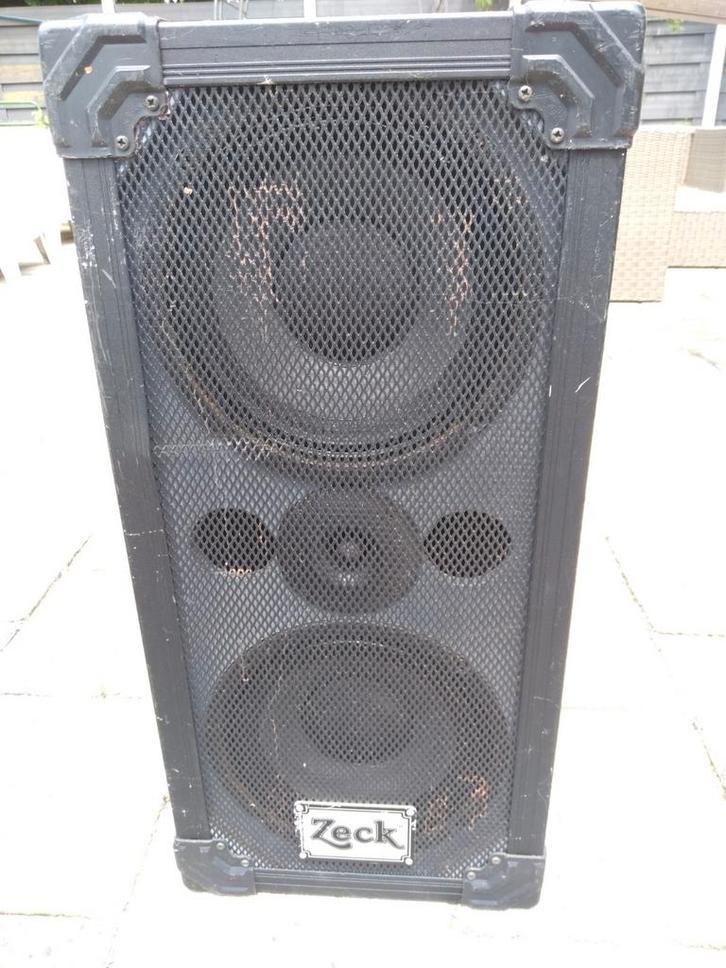 Luidsprekers PA speakers monitor boxen 2 weg 200 watt Zeck, Muziek en Instrumenten, Versterkers | Keyboard, Monitor en PA, Zo goed als nieuw
