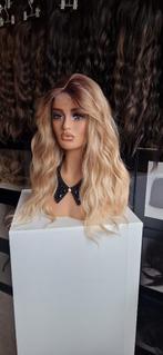 HaarTopper: #12 -  Uitgroei/Midden/Licht - Wavy - 50/55cm, Sieraden, Tassen en Uiterlijk, Uiterlijk | Haarverzorging, Ophalen of Verzenden