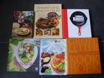 6 Kookboeken koken, bakken & braden en magnetron, Gelezen, Gezond koken, Diverse auteurs, Nederland en België