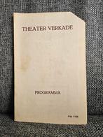 Oud Reclame Boekje Theater Verkade jaren dertig, Verzenden, Gebruikt, Overige typen