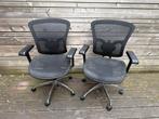 Bureaustoelen 2 stuks, lijkt op Herman Miller Aeron, Ophalen, Gebruikt, Zwart, Bureaustoel