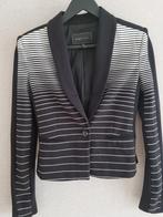 BCBG MAX AZRIA Blazer XS Zwart/Wit, Zwart, Zo goed als nieuw, Jasje, Maat 34 (XS) of kleiner