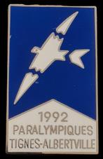 Paralympiques Tignes-Albertville 1992 pin, Verzenden, Nieuw, Sport, Speldje of Pin