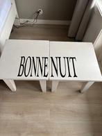 Houten nachtkastjes, Ophalen, Gebruikt, Minder dan 45 cm, 55 tot 70 cm