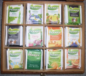 Pickwick THEEKIST pick wick theedoos thee kist doos 12 vaks beschikbaar voor biedingen