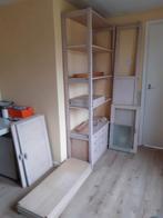 mooie complete Lundia Kast br 2.50 diep 40 cm h 210 cm, Ophalen, 25 tot 50 cm, 200 cm of meer