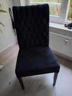 Rofra home zwart eetkamer stoelen, Huis en Inrichting, Stoelen, Ophalen, Zo goed als nieuw, Zwart