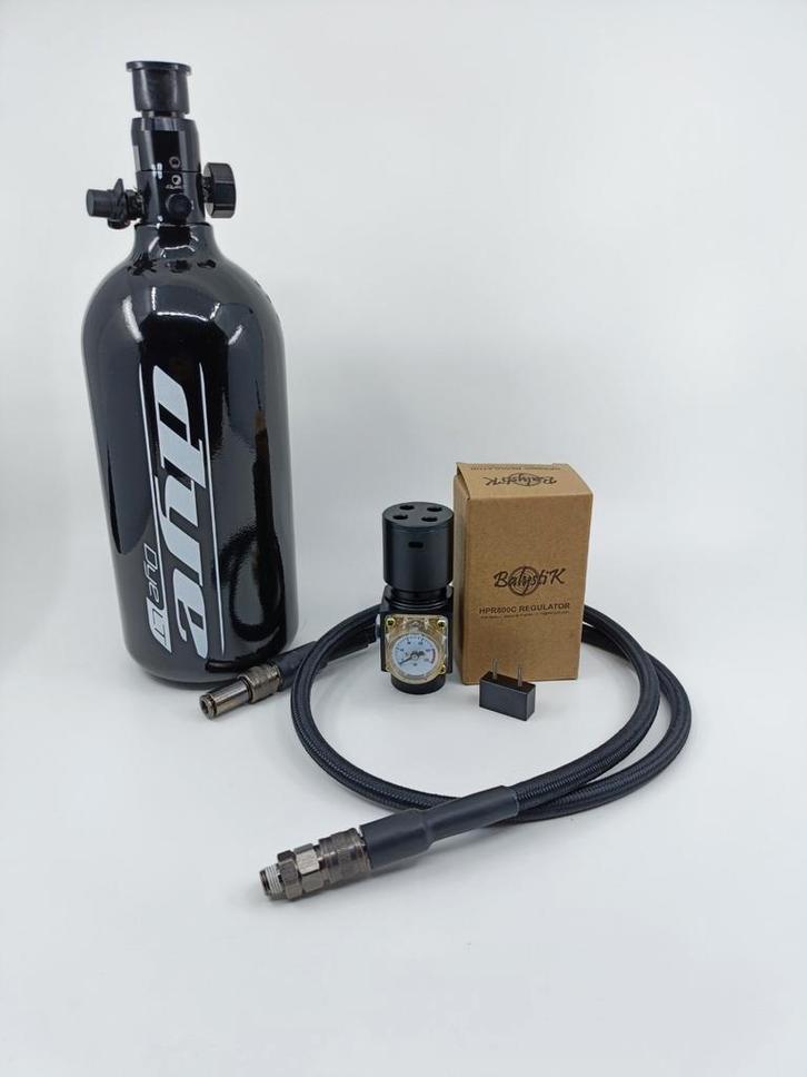 airsoft hpa set compleet us aansluiting, Sport en Fitness, Schietsport-accessoires, Nieuw, Ophalen of Verzenden