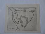Gravure vesting plattegrond Geertruidenberg Brabant 1649, Verzenden