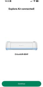 Cricut Explore Air Snijmachine, Ophalen of Verzenden, Gebruikt, Overige typen