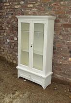 oude vitrinekast vitrine kast met lade, Antiek en Kunst, Curiosa en Brocante, Ophalen