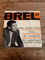 Jacques Brel – Mijn vlakke land, Ophalen of Verzenden, Gebruikt, Nederlandstalig
