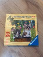 Katten Puzzel 4+ - 30 Stukjes Hout, Ophalen, 10 tot 50 stukjes, Zo goed als nieuw, Van hout