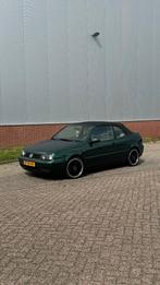 Volkswagen Golf 1.8 Cabriolet 55KW 1999 Groen, Auto's, 74 pk, 4 cilinders, Cabriolet, 4 stoelen