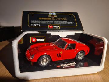 Burago Ferrari 250 GTO 1962 - Klassieker! beschikbaar voor biedingen