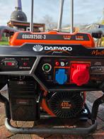 Daewoo GDAX9250E-3 aggregaat – 6,5 kW, Ophalen, Elektrisch startend, Benzine, Nieuw