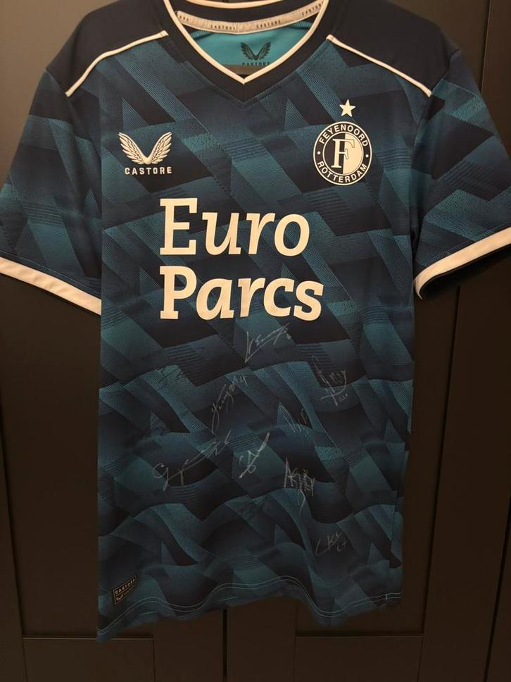 Feyenoord shirt gesigneerd selectie, Sport en Fitness, Voetbal, Ophalen of Verzenden