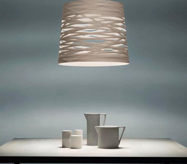 Foscarini tres grande # nieuw# wit, Huis en Inrichting, Lampen | Hanglampen, Nieuw, Minder dan 50 cm, Kunststof, Verzenden