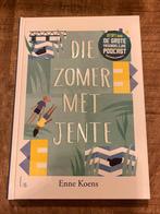 Die zomer met Jente E.Koens, Ophalen of Verzenden, Zo goed als nieuw