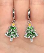 Feestelijke zilveren kerstoorbellen – hypoallergeen, gemerkt, Hangers, Verzenden, Nieuw, Zilver