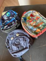 3 schooltasjes, Sieraden, Tassen en Uiterlijk, Tassen | Schooltassen, Ophalen of Verzenden, Gebruikt