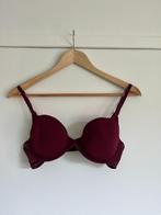 H&M bh beha maat 75 C 75C bordeaux rood beugel t-shirt, H&M, Ophalen of Verzenden, Rood, BH