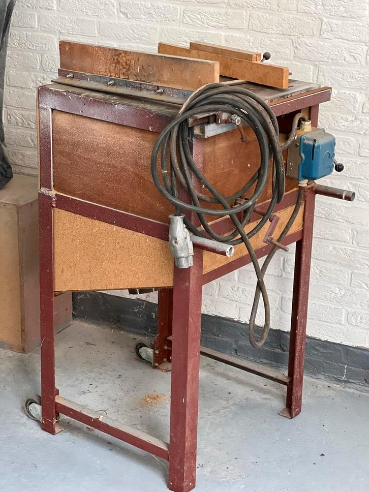 Retro Zaagtafel met Afzuigsysteem, Doe-het-zelf en Verbouw, Gereedschap | Zaagmachines, Gebruikt, Cirkelzaag, 1200 watt of meer