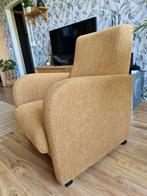 Mooie okergele fauteuil zonder vlekken., Ophalen, 75 tot 100 cm, Zo goed als nieuw, 50 tot 75 cm
