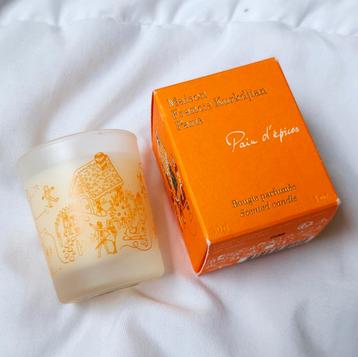 NU €10‼️ Maison Francis Kurkdjian Pain d'Epices parfum kaars beschikbaar voor biedingen