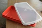 In goede staat: Tupperware broodtrommel, Huis en Inrichting, Keuken | Tupperware, Ophalen of Verzenden, Gebruikt, Oranje, Bus of Trommel