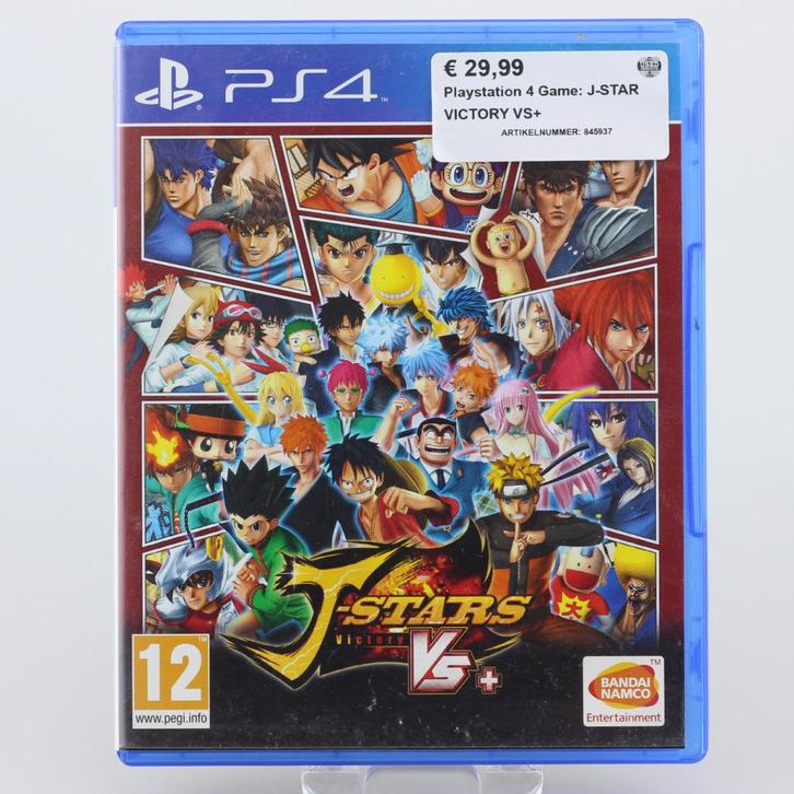 Playstation 4 Game: J-STAR VICTORY VS+, Spelcomputers en Games, Games | Sony PlayStation 4, Zo goed als nieuw