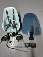 Urban Iki Voorzitje + Windscherm & 2 Fiets Bevestiging, Fietsen en Brommers, Ophalen, Voetsteuntjes, Voorzitje, Zo goed als nieuw