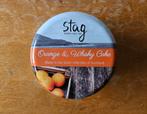 Stag Orange & Whisky Cake blik, Verzamelen, Blikken, Overige merken, Gebruikt, Overige, Ophalen of Verzenden