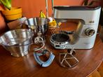 Kenwood Titanium Chef Baker KVC85.004SI Keukenmachine, 4 liter of meer, 3 snelheden of meer, Ophalen of Verzenden, Zo goed als nieuw