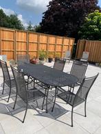 Royal Garden tuinset 6 personen, Tuin en Terras, Tuinsets en Loungesets, Ophalen, Overige materialen, Gebruikt, 6 zitplaatsen