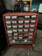 vintage metalen organizer spijkers schroeven, Ophalen, Zo goed als nieuw