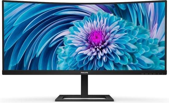Philips 346E2CUAE 34" QHD Curved Ultrawide Monitor, Computers en Software, Monitoren, Nieuw, 61 t/m 100 Hz, DisplayPort, Gaming