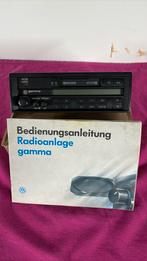 VW gamma 3 radio cassetterecorder vw golf corrado, Ophalen of Verzenden, Gebruikt