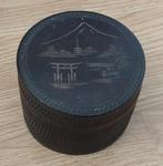 onderzetters,   japans houtsnijwerk, volgnr 44, Ophalen of Verzenden, Gebruikt, Glas of Kopje