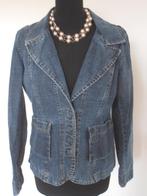 Bien Bleu - prachtig blauw jeans jasje -  40, Maat 42/44 (L), Zo goed als nieuw, Jasje, Bien Bleu