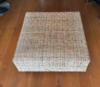 Rotan salontafel op wielen - Het Kabinet, Huis en Inrichting, Tafels | Salontafels, Ophalen, Gebruikt, Overige materialen, 100 tot 150 cm