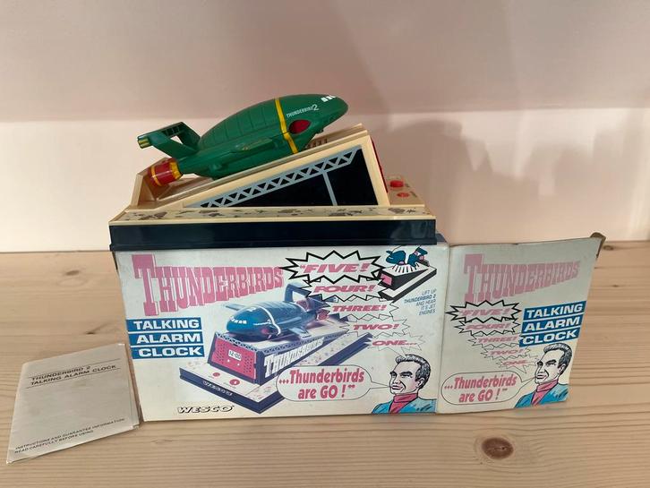 Thunderbirds Wekker Van Wesco - Originele Verpakking, Verzamelen, Speelgoed, Nieuw, Ophalen of Verzenden