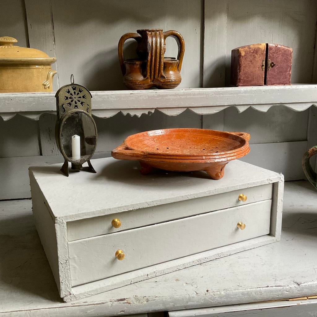 Ladekastje *tres jolie duiven*, Antiek en Kunst, Curiosa en Brocante, Verzenden